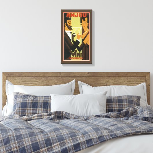 Anjou Canvas Afdruk (Insitu (Slaapkamer))