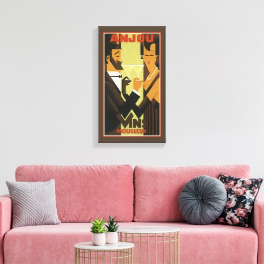 Anjou Canvas Afdruk (Insitu (Woonkamer))