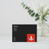 Anjouan Visitekaartje (Staand voorkant)