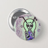 -ANKAA- Queen of Phoenix Ronde Button 5,7 Cm (Voorkant /achterkant)
