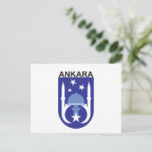Ankara Flag Briefkaart (Staand voorkant)