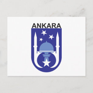 Ankara Flag Briefkaart