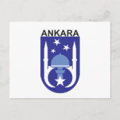 Ankara Flag Briefkaart (Voorkant)
