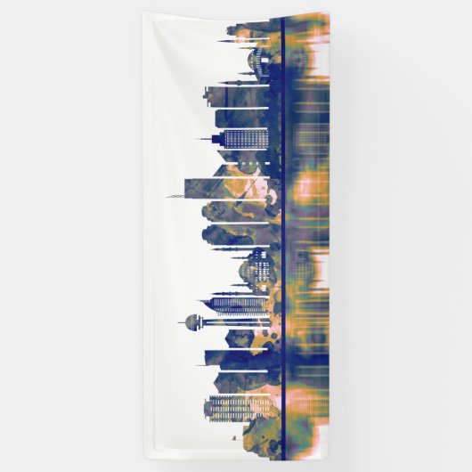 Ankara Skyline Spandoek (Verticaal)