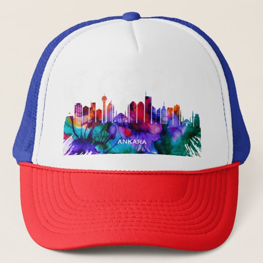 Ankara Skyline Trucker Pet (Voorkant)
