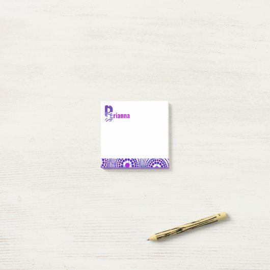 Ankara stof ontwerp post het merkt op post-it® notes (Op bureau)