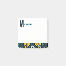 Ankara stof ontwerp post het merkt op