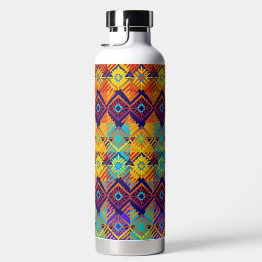 Ankara Style Helderkleurig patroon Waterfles (Rechts)