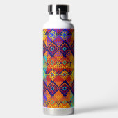 Ankara Style Helderkleurig patroon Waterfles (Links)