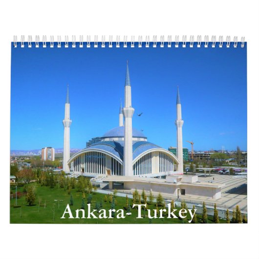 Ankara-Turkey Calendar Kalender (Hoes)
