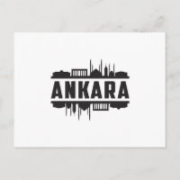 Ankara Turkey City Skyline Cityscape Gift Idea