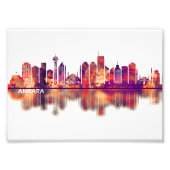 Ankara Turkey Skyline Foto Afdruk (Voorkant)