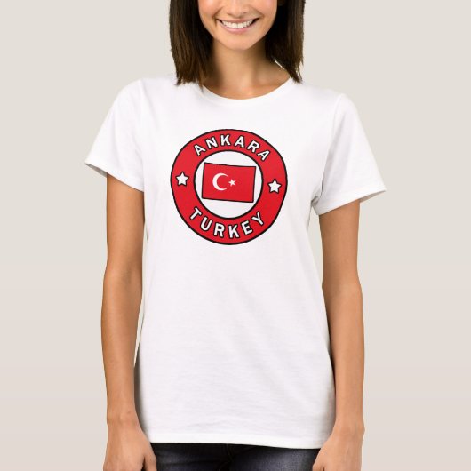 Ankara Turkey T-shirt (Voorkant)
