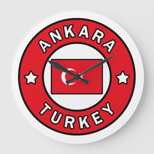Ankara Turkije Grote Klok (Voorkant)