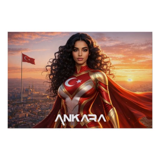 ANKARA - TURKIJE PERFECT POSTER (Voorkant)