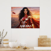 ANKARA - TURKIJE POSTER (Keuken)