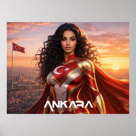 ANKARA - TURKIJE POSTER (Voorkant)