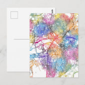 Ankara Turkije Stadkaart Briefkaart (Voorkant / Achterkant)