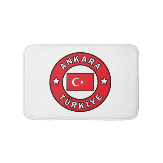 Ankara Türkiye Badmat (Voorkant)