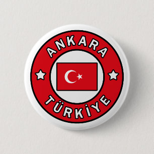 Ankara Türkiye Ronde Button 5,7 Cm