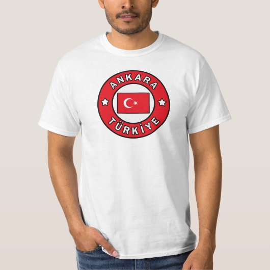 Ankara Türkiye T-shirt (Voorkant)