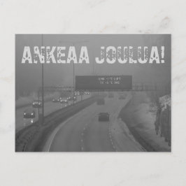 Ankeaa joulua joulukortti briefkaart