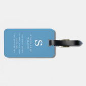 Anker Achtergrond Bagage Label (Achterkant horizontaal)