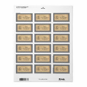 Anker Adreslabels - Vintage Scheepvaart Thema Etiket (Full Sheet)