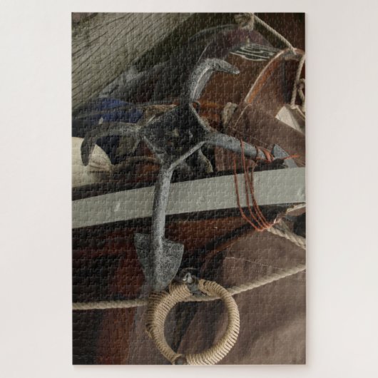Anker, anchor legpuzzel (Verticaal)