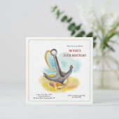 Anker Aquarel Kaart (Staand voorkant)