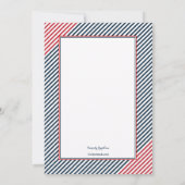 Anker Baby Boy Douche Uitnodiging (Achterkant)