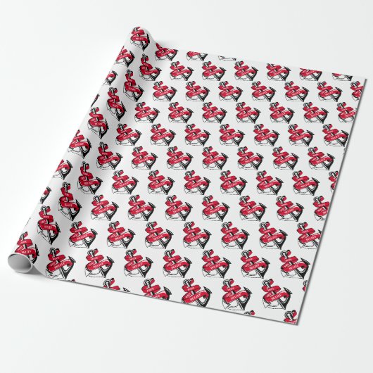 Anker Cadeaupapier (Uitgerold)