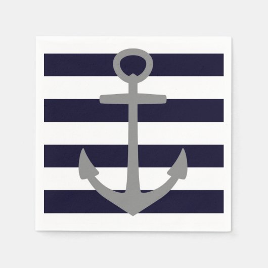 Anker cocktailservetten servet (Voorkant)