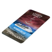 Anker Cruise Stateroom Cabine deur marker Reunion Magneet (Linkerzijde)