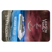 Anker Cruise Stateroom Cabine deur marker Reunion Magneet (Horizontaal)