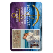 Anker Cruise Stateroom Deur Marker Huwelijksreis L Magneet (Verticaal)