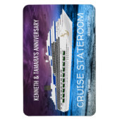 Anker Cruiseschip Stateroom Deur Marker Reunion Magneet (Verticaal)