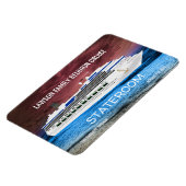 Anker Cruiseschip Stateroom Deur Marker Reunion Magneet (Linkerzijde)