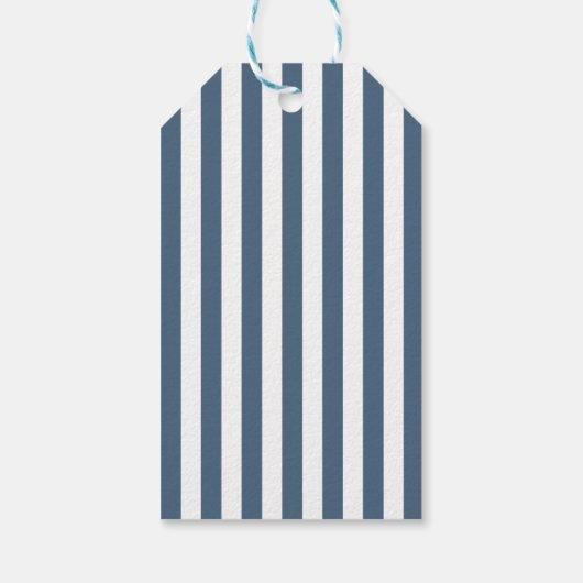 Anker Dank u Nautisch Baby shower Cadeaulabel (Achterkant)