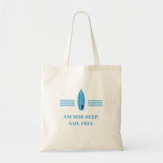 Anker Diep, Vaartvrije Canvas tas (Voorkant)
