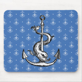 Anker en Dolphin Nautical Muismat