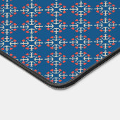 Anker en hartpatroon bureaumat (Hoek)