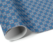 Anker en hartpatroon cadeaupapier (Rol Hoek)