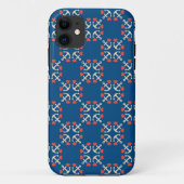 Anker en hartpatroon Case-Mate iPhone case (Achterkant)