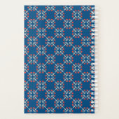 Anker en hartpatroon planner (Achterkant)