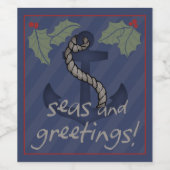 Anker en Holly, Zeeen en groeten Etiket (Enkel label)