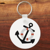 anker en levenspaar sleutelhanger (Voorkant)