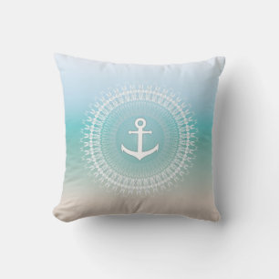 Anker En Mandala Maritiem Modern Kussen