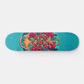 Anker en octopussen persoonlijk skateboard (Horizontaal)