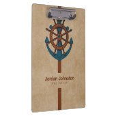 Anker en roer klembord (Rechts)